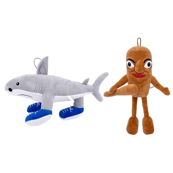 9 PIECE Italian Brainrot Plush Gift Set Tralalero Tralala Shark Tung Tung Sahur - Picture 10 of 14